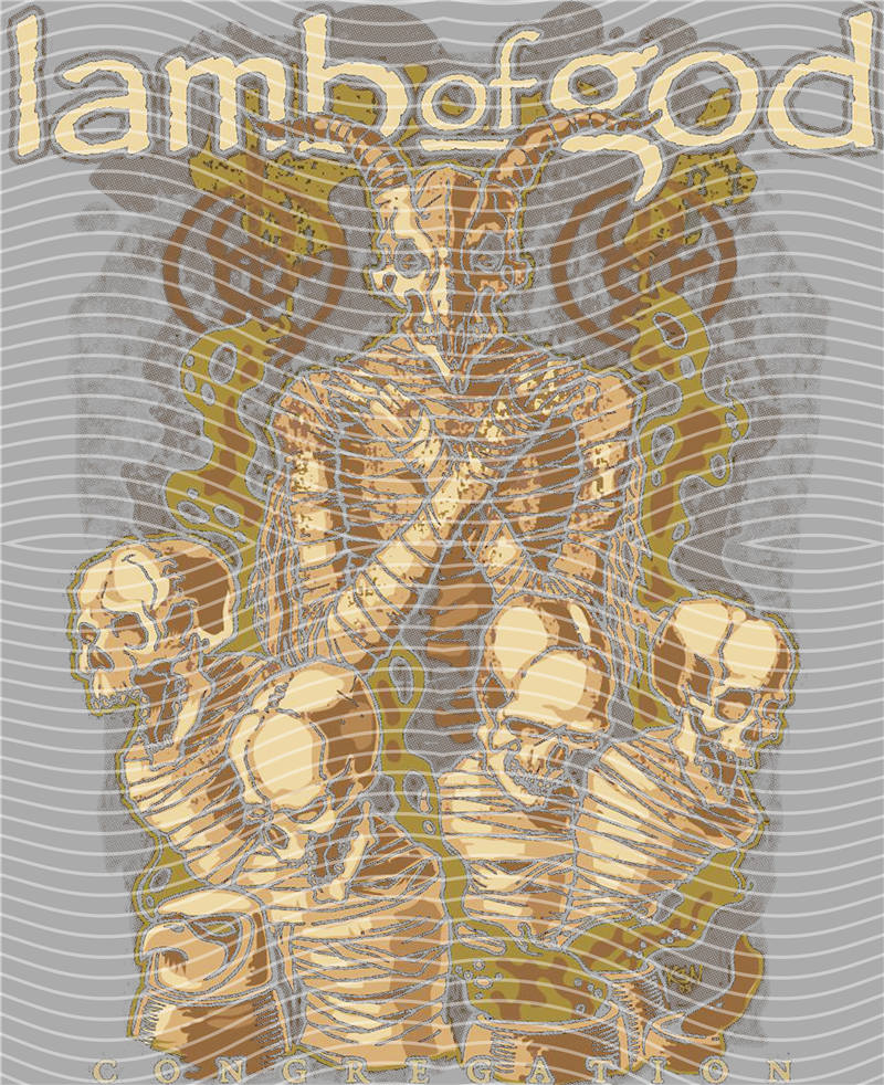 Metal band half-tone-MB 72